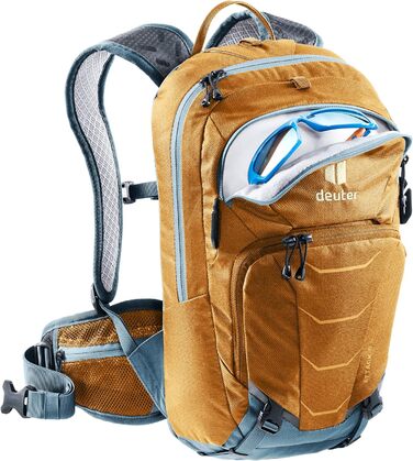 Дитячий рюкзак Deuter Attack 8 Jr з протектором, 8 л, кориця-блакитний, унісекс