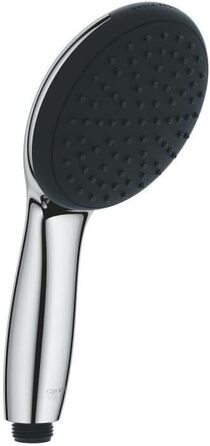 Душовий набір GROHE Vitalio 110: ручна лійка з шлангом 1,5м, економна (8 л/хв), універсальне підключення, хром, 26720001