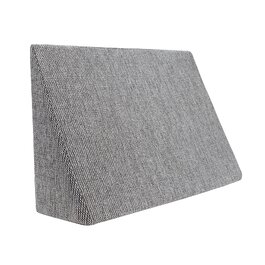 Клин-подушка для читання та спини Fantastische Minikeil 60x40x20 см, чорно-біла меланжева. Знімний чохол, антирефлюксна підтримка.