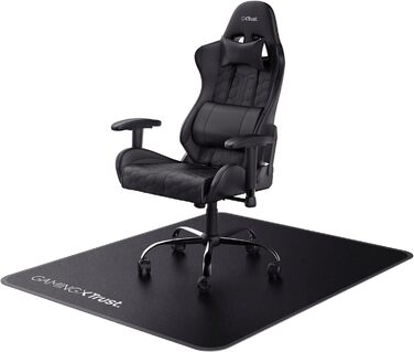 Килимок для офісного та ігрового крісла Trust Gaming GXT 715, 99 x 120 см, чорний