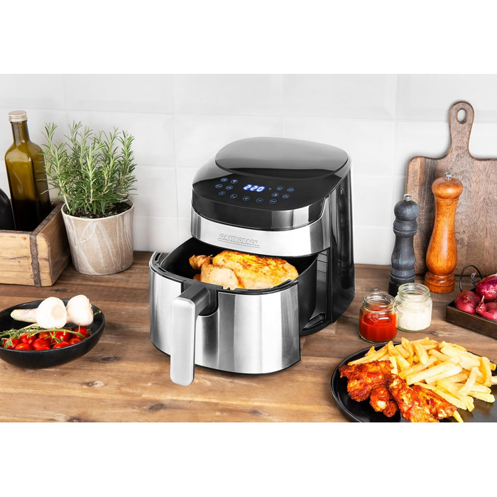 Аерофритюрниця GASTROBACK Design Air Pro 3,7 л, 8 програм, сенсорне управління