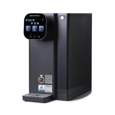 Система зворотного осмосу OsmoFresh Fusion Air настільна | З мінералізацією та УФ-стерилізацією | Гаряча вода | Без встановлення, сертифікат TÜV