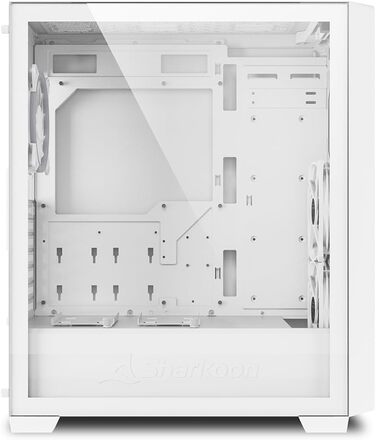 Корпус для ПК Sharkoon VS8 RGB Midi ATX, білий