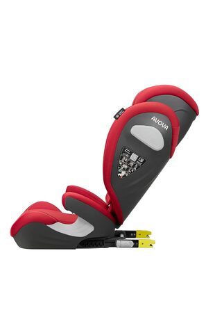 Дитяче автокрісло AVOVA Sora-Fix Maple Red, 100-150 см, 4-12 років, з Isofix, бустер-сидіння