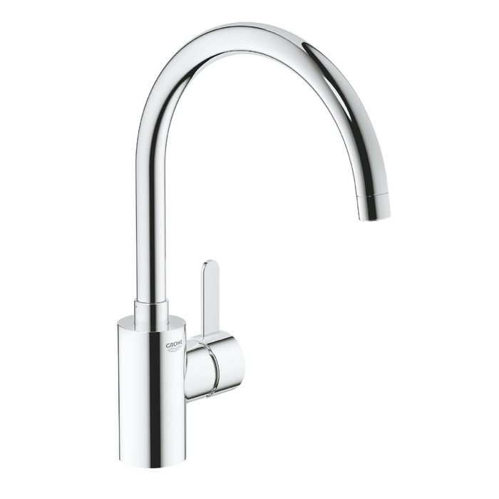 Змішувач кухонний GROHE Eurosmart Cosmopolitan 31180000, поворотний на 360°, економія води, хром