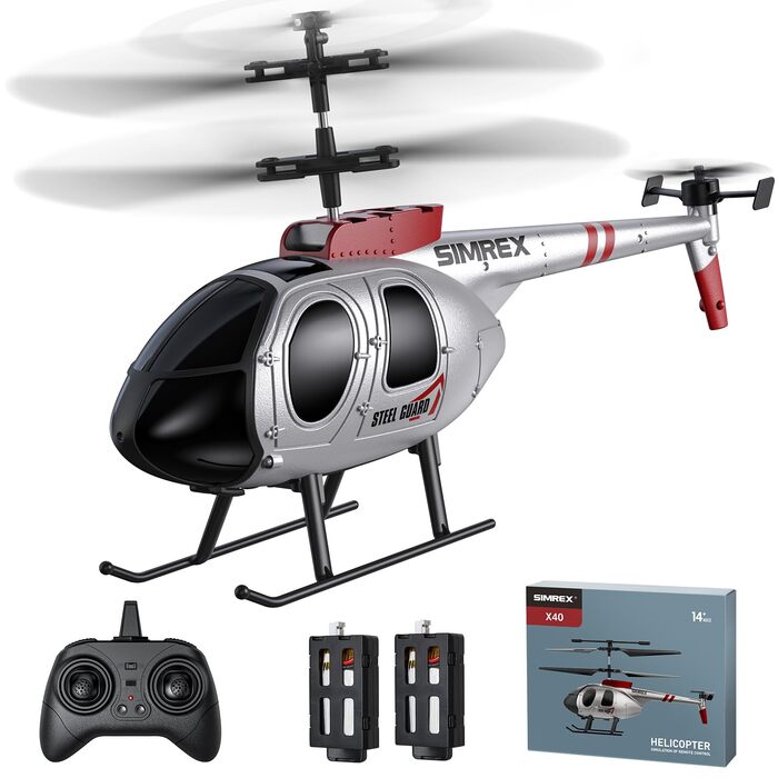 Радіокерований гелікоптер SIMREX 2.4 GHz, 2 швидкості, 20 хв польоту, для хлопчиків та дівчаток