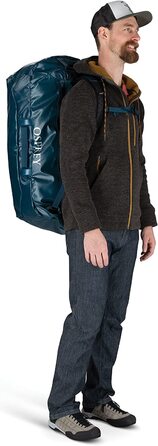 Сумка-баул Osprey Transporter 120 л, універсальна, синя Venturi