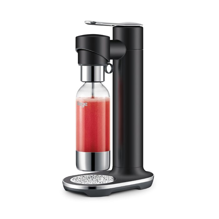 Сифоном для газування води Sage The InFizz Fusion, домашній содомейкер, колір чорний трюфель