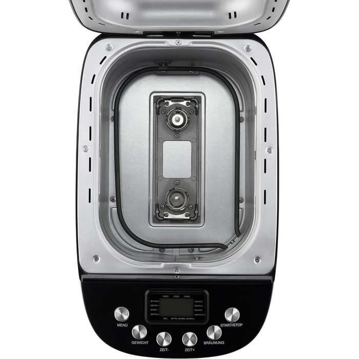 Хлібопічка Unold 68525 BACKMEISTER Big Black, чорна, до 1.5 кг, 15 програм, для безглютенового хліба, таймер, підтримка тепла, LCD дисплей