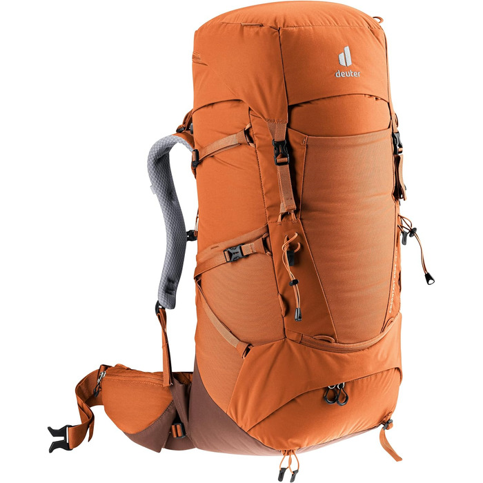 Жіночий трекінговий рюкзак Deuter Aircontact Core 45+10 л (2024), chestnut-umbra