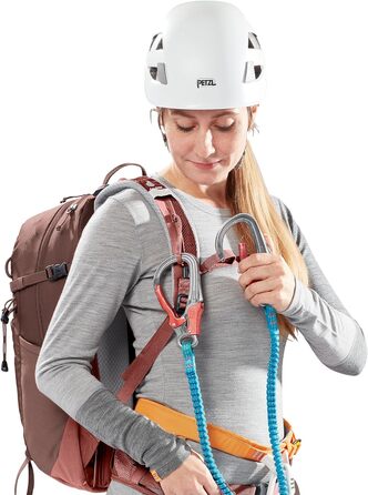 Жіночий туристичний рюкзак Deuter Trail 23 SL 23 л, для гірських походів, колір Raisin-caspia, модель 2024