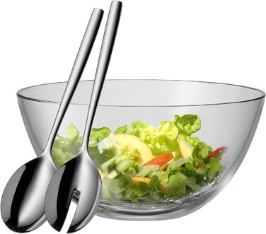 Набір кухонних мисок WMF Gourmet (4 шт.) з нержавіючої сталі, 0,75л - 2,75л, для приготування, салатів, сервірування, Cromargan, стійкі до складання