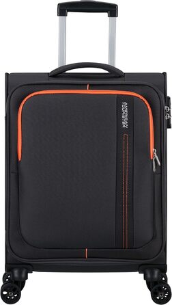 Валіза American Tourister Sea Seeker Spinner S 55 см 36 л, сіра (Charcoal Grey), ручна поклажа