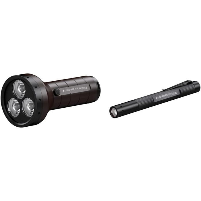 Ліхтарик Ledlenser P18R Signature, преміум LED, акумуляторний, 4500 люмен, фокусування, X-Lens, USB зарядка, 720 м