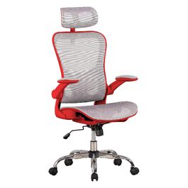 Ергономічне офісне крісло GTPLAYER: геймерське крісло для комп'ютера з підголівником, регульованою поперековою підтримкою та підлокітниками, витримує до 150 кг (Кольорове)