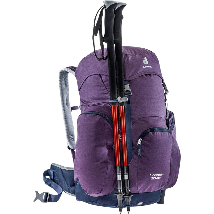 Жіночий туристичний рюкзак Deuter Gröden 30 SL, 30 л, слива/синій, класика