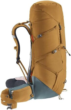 Рюкзак для трекінгу Deuter Aircontact Core 50+10 л, мигдальний-бірюзовий