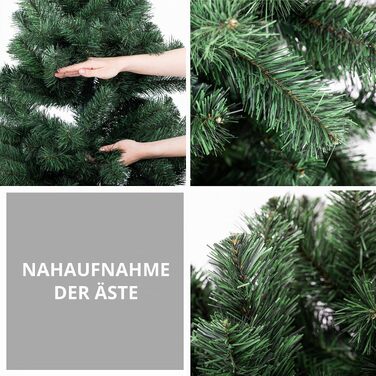 Штучна ялинка DecoKing Lena 120 см зелена, різдвяне дерево для дому