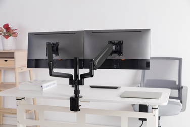 Настільне кріплення для двох моніторів OfficePro MA722B Black