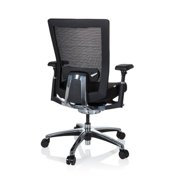 Крісло офісне NOVA PRO ALU тканина чорна hjh OFFICE