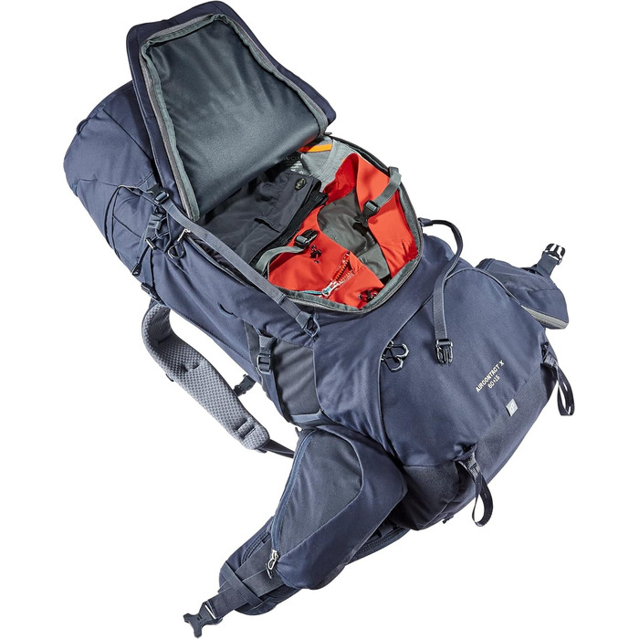 Рюкзак для трекінгу Deuter Aircontact X 60+15 л (M), синій
