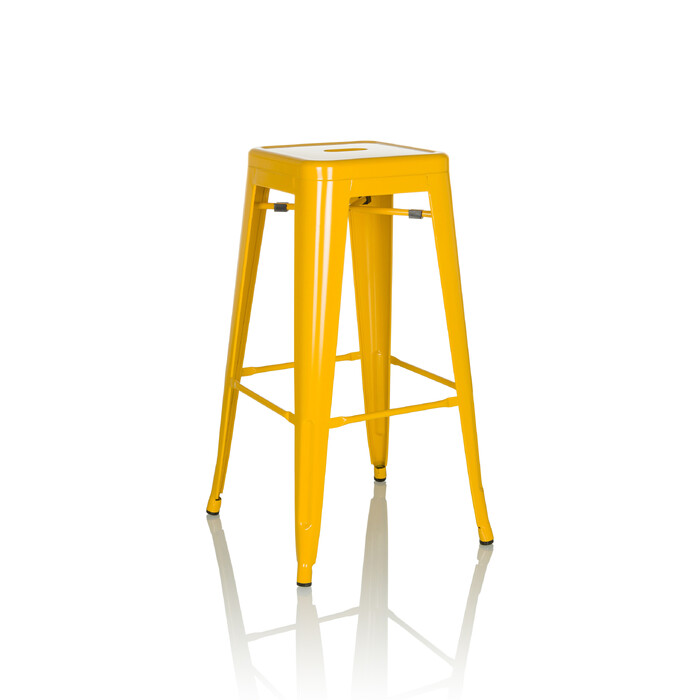 Барний стілець VANTAGGIO HIGH, металік жовтий, OFFICE