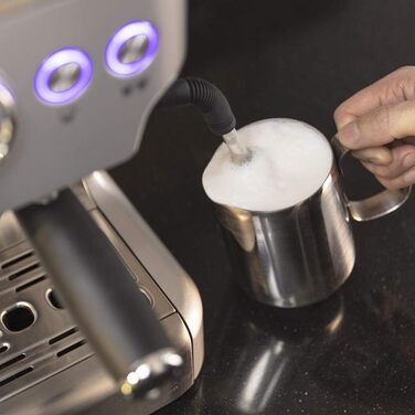 Еспресо-кавомашина Cecotec Cumbia Power 20 Barista Aromax - 2900 Вт, 2 системи нагріву, 20 бар, манометр