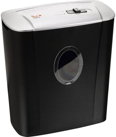 Шредер для паперу Peach Partikelschnitt PS500-10 - 5 листів, 11 літрів, P-4, DSGVO