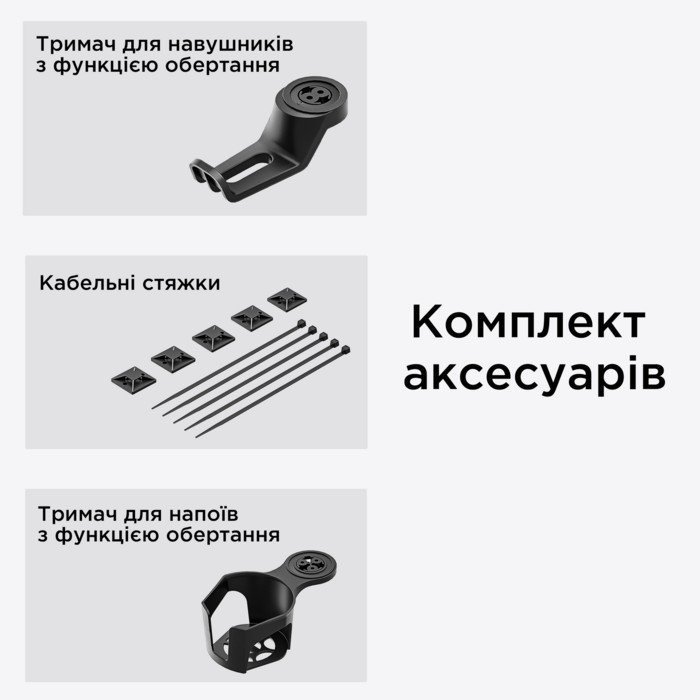 Стіл з електрорегулюванням висоти Anda Seat Xtreme 1800x800 Black