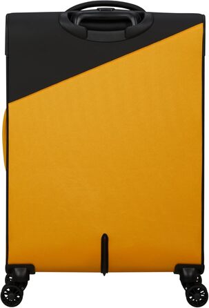 Валіза American Tourister Daring Dash Spinner M, розширювана, 67/75 л, 66.5 см, чорна/жовта