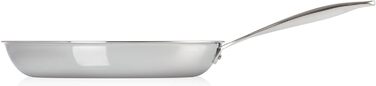 Сковорода LE CREUSET з нержавіючої сталі 30 см, 3-шарова, без покриття