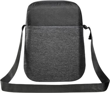 Термосумка Tatonka Cooler Shoulderbag 15 л, ізольована, з внутрішньою кишенею для акумуляторів холоду, знімний плечовий ремінь, чорна