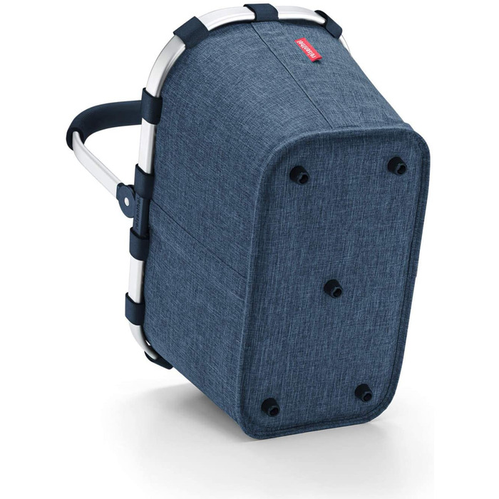 Кошик для покупок Reisenthel Carrybag Frame Bandana Blue, місткий, з міцною рамою, водовідштовхувальний, з внутрішньою кишенею, стильний дизайн