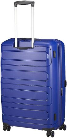 Валіза American Tourister Sunside Spinner 77 см, розширювана, 4.5 кг, 106/118 л, червона (Sunset Red)