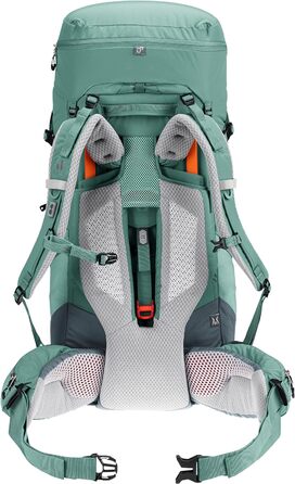 Жіночий трекінговий рюкзак deuter Aircontact Core 45+10 SL, 45+10 л, нефрит-графіт, модель 2024