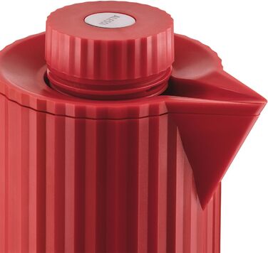 Термос Alessi Plissé MDL12 G - дизайн, 1 л, червоний, з термопластику