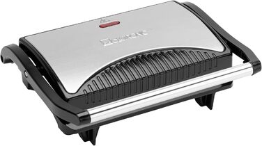 Контактний гриль Clatronic® MG 3519: безжирове приготування, 700W, антипригарне покриття, Panini Grill