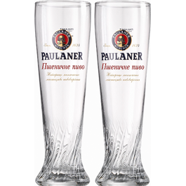 Пивний келих для пшеничного пива Paulaner, 0.5 л, набір 2 шт.