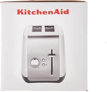 Тостер KitchenAid CLASSIC на 2 скибки, 1.8 кг, чорний