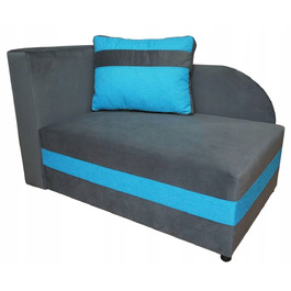 Кутовий диван Unika Smart 78 x 129 см, сірий