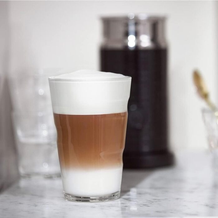 NESPRESSO Aeroccino 3 електричний спінювач молока, 120 мл кремової піни, 240 мл гарячого молока, чорний