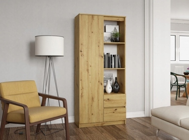 Стелаж TopEshop TES, 80 x 180 x 35 см, багатоколірний