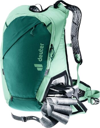 Жіночий легкий рюкзак для скітурингу Deuter Updays 24 SL, 24 л, Deepsea-spearmint