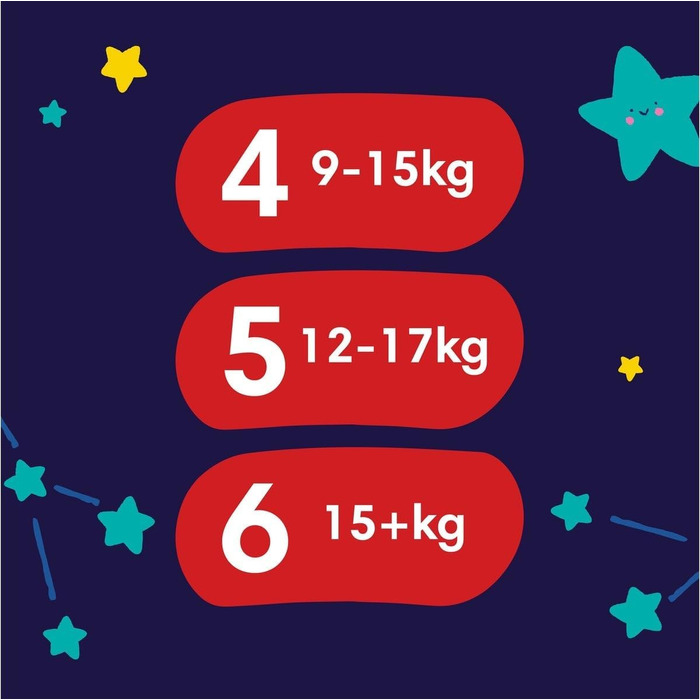 Підгузки-трусики Pampers Baby Dry Night Pants, розмір 5 (12-17 кг), 35 шт