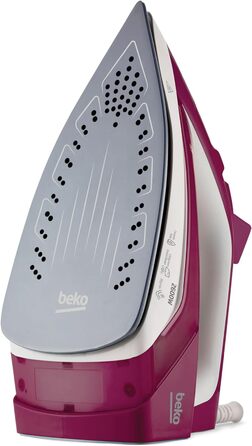 Праска Beko SIM3126R, 2600 Вт, вертикальне відпарювання, автозачистка, резервуар 240 мл, червона