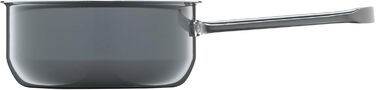 Каструля WMF Fusiontec Essential, 16 см, без кришки, 1.3 л, сіра. Нержавіюча сталь, високотехнологічна кераміка, індукційне дно, Made in Germany