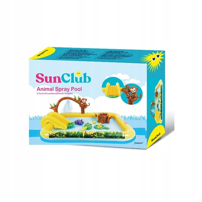 Надувний дитячий ігровий майданчик JILONG SunClub BASEN 