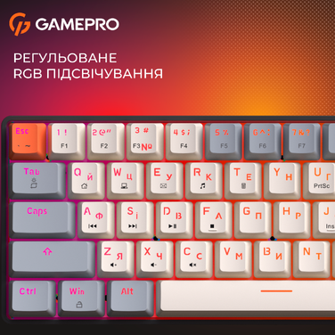 Дротова механічна клавіатура GamePro MK130 V2 Infinity QLAB Sakura Black (MK130-V2-B-QS)