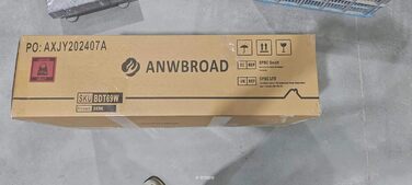 Туалетний столик ANWBROAD з LED підсвіткою, дзеркалом з трьома кольорами освітлення, білий, 80x40x134.5 см, з пуфом, косметичний стіл для дівчат
