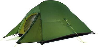 Намет Naturehike Cloud Up 2 для кемпінгу, ультралегкий, 2-місний, 3-4 сезони, водонепроникний, для туризму та походів, зелений